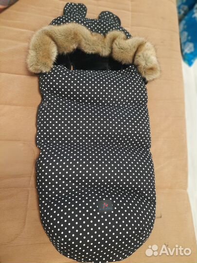 Зимний конверт в коляску