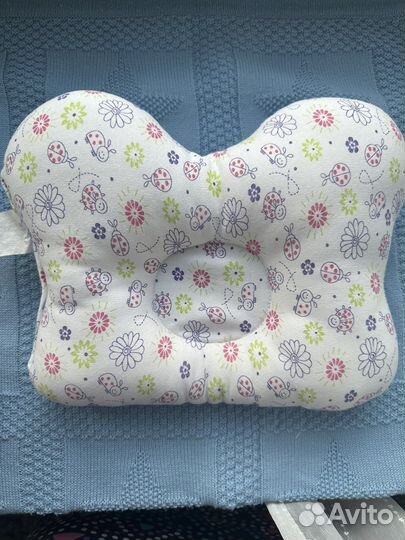 Подушка для новорожденных ортопедическая бабочка