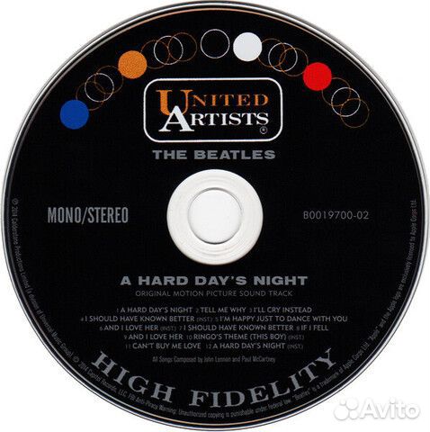 The Beatles / A Hard Day's Night (Mono & Stereo)(C