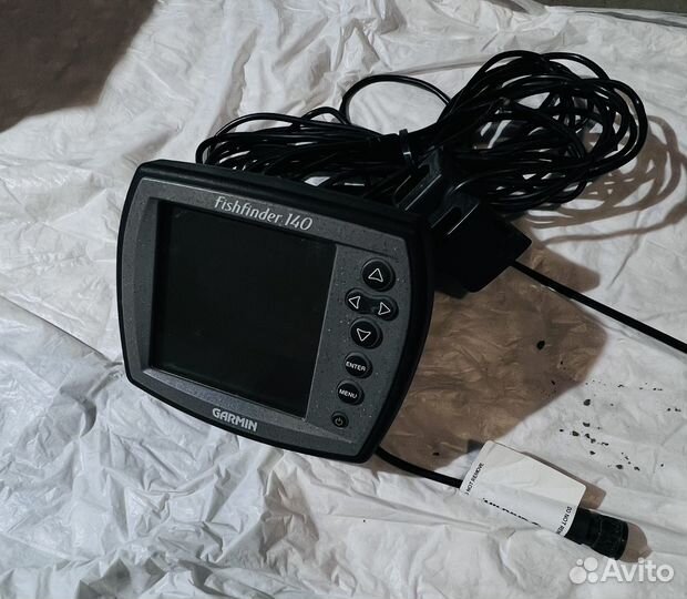 Эхолот garmin fishfinder 140