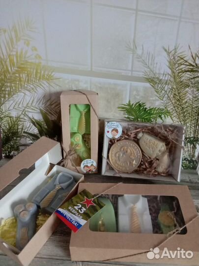 Подарки из мыла на 23 февраля, день рождения