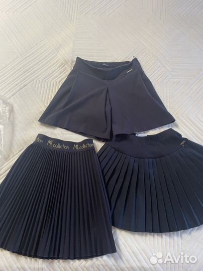 Форма школьная синяя 8-9 лет