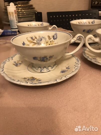 Чайная пара сервиз молочник сахарница