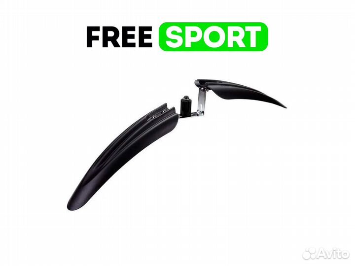 Крыло переднее BBB HighProtector Black