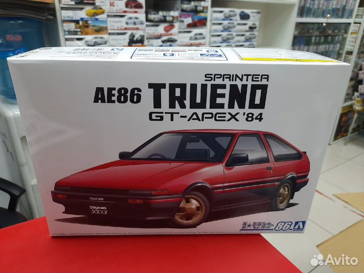 05969 Toyota Sprinter Trueno AE86 GT-A1:24 Aoshima