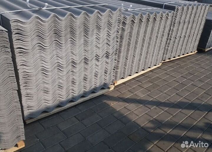 Шифер 8 волновой 5,2мм