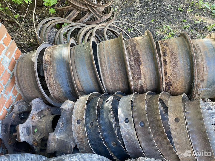 Диски под клинья на камаз бу