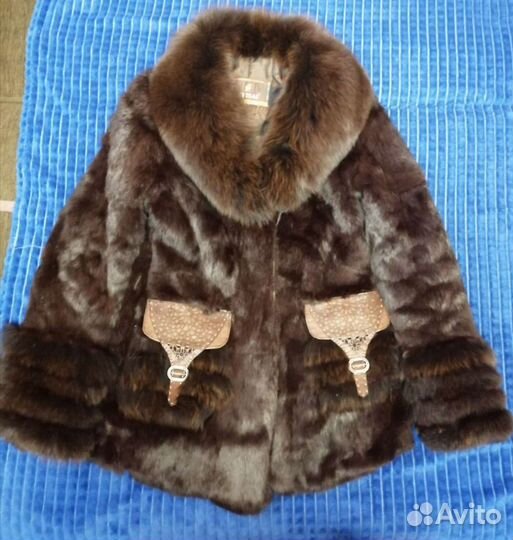 Шуба из кролика