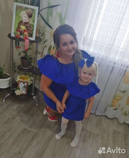 Платья мама дочка