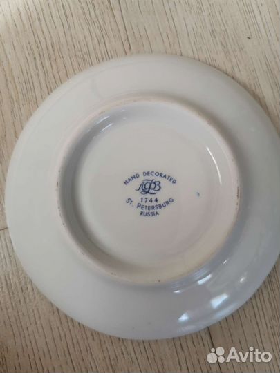 Блюдца кофейные лфз СССР