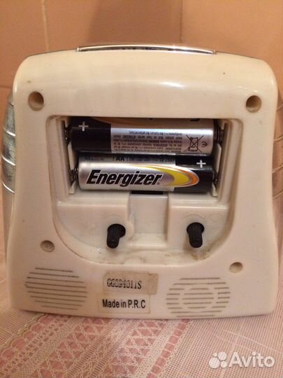 Времен СССР Часы-будильник «La Mer”