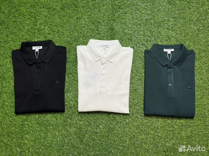 Lacoste Поло с Длинным Рукавом (3 Цвета)