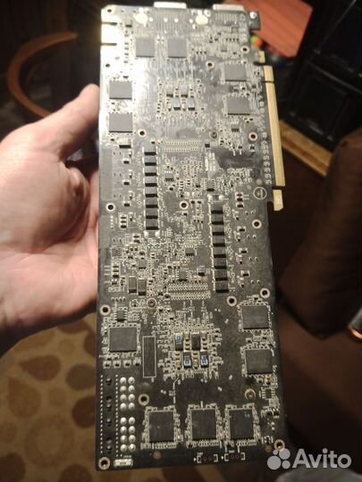 Gtx 590 на болты