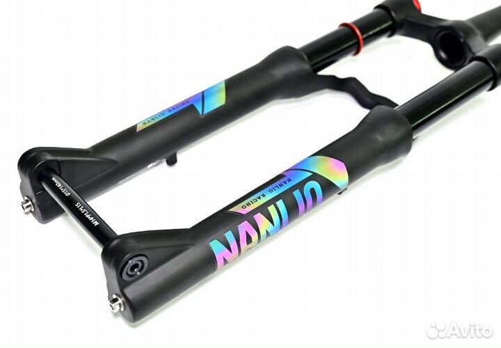 Вилка воздушная масляная nanlio enix. 140 мм. конус 15*100мм. 24