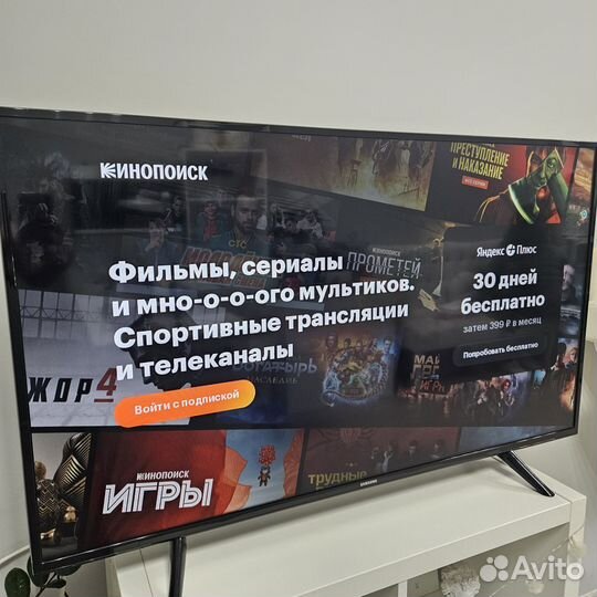 Телевизор samsung SMART tv 43