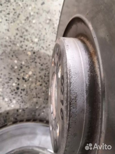 Porsche Macan 14- 350x34 Передние тормозные диски