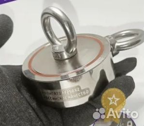 Поисковый магнит неодимовый двухсторонний 250
