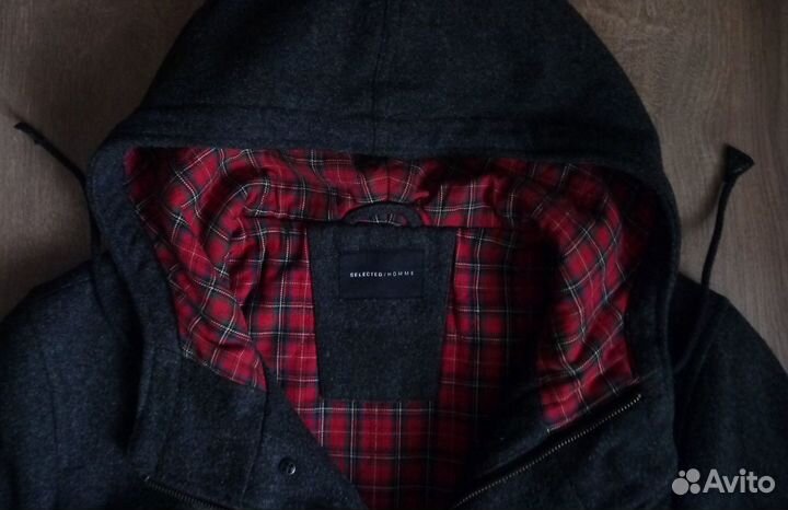 Дафлкот Selected Homme (шерсть)