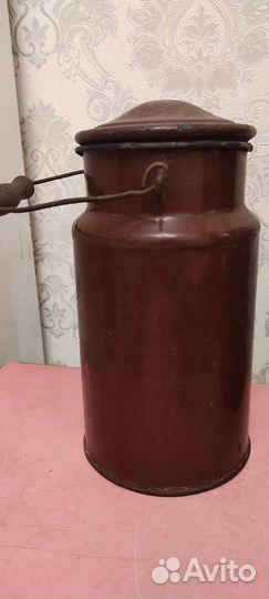 Кофейник бидон эмалированный СССР