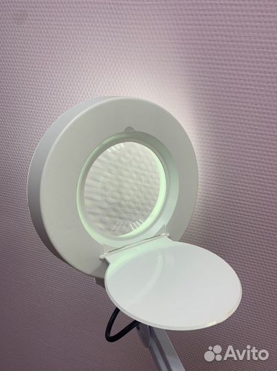 Лампа лупа напольная