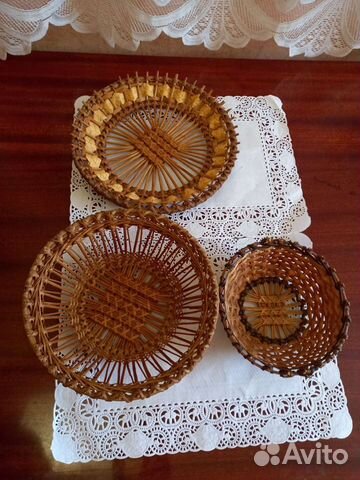 Плетёнки для фруктов,конфет