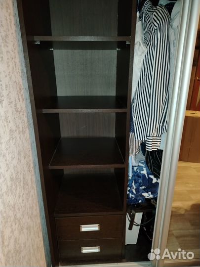 Шкаф купе с зеркалом бу