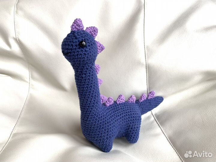 Амигуруми динозавр