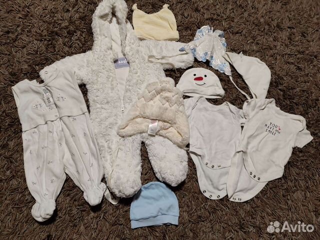 Вещи пакетом на девочку от 0 до 3 месяцев