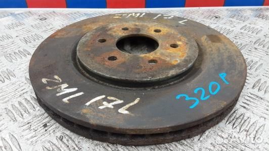 Диск тормозной передний nissan pathfinder R51 (ZML