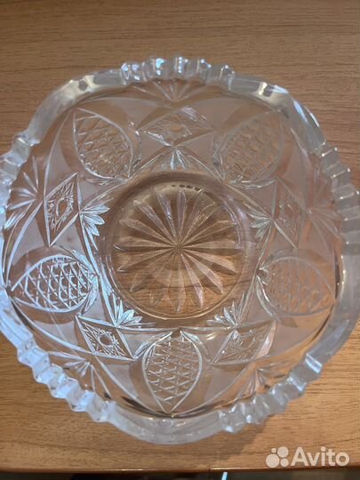 Хрустальный салатник