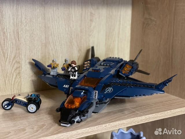 Lego 76126 Квинджет Мстителей (оригинал)