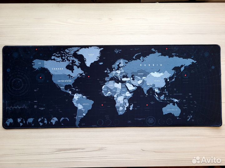 Игровой коврик для мыши большой 80х30