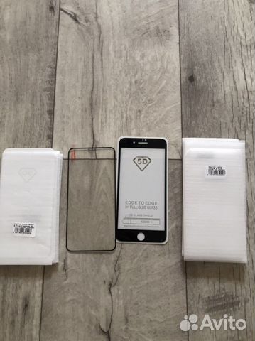 Защитное стекло на Iprone 8+,6+