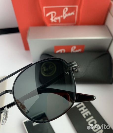 Очки ray ban caravan черные