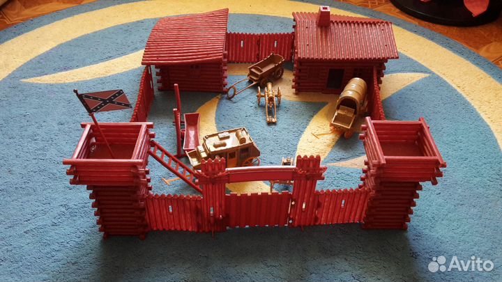 Американский форт. Дикий запад. Германия 1971 г