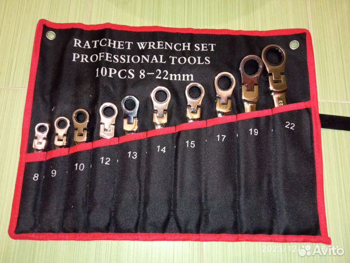 Гаечные ключи с трещеткой 8-22