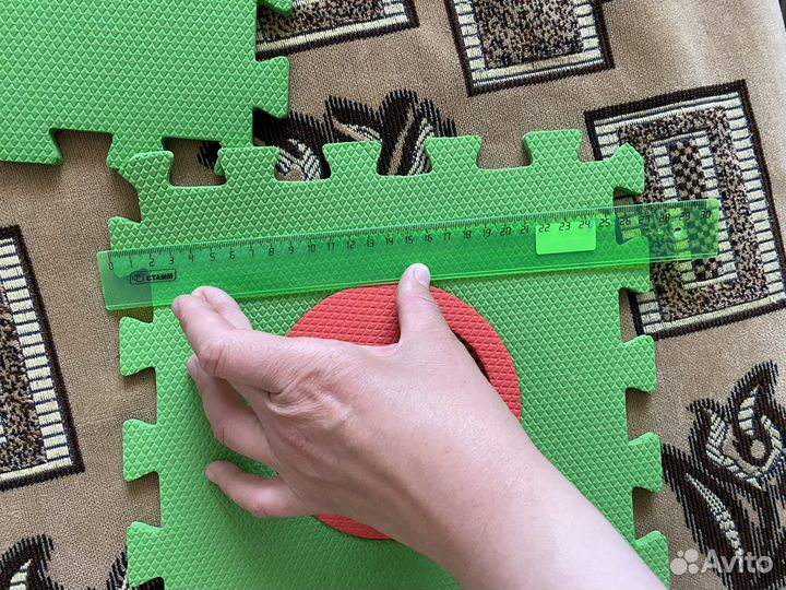 Мягкий коврик пазл 32 элемента