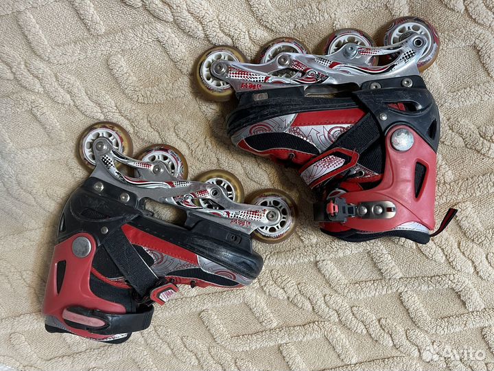 Ролики детские раздвижные 34-37