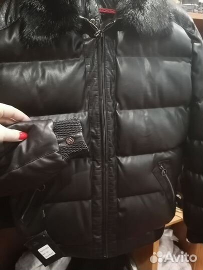 Пуховик зимний женский 48 50 новый