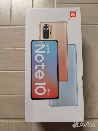 Новый Xiaomi Redmi Note 10 Pro 6/128 NFC Onyx Gray