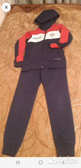 Спортивный костюм для девочки рост 134