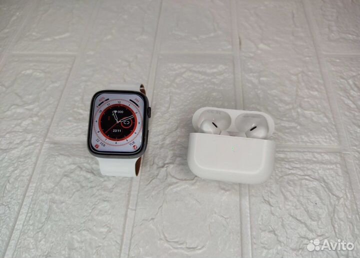 Подарок на новый год Airpods Pro 2 + Apple Watch 8