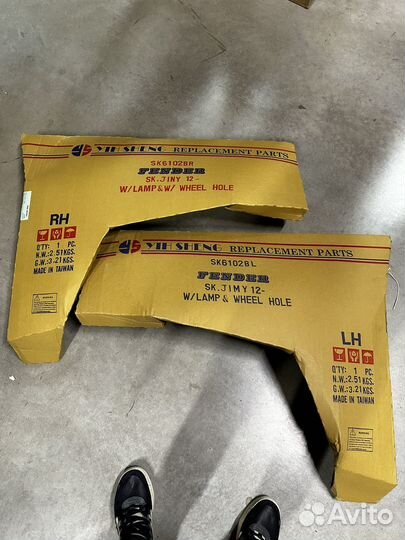 Крыло suzuki jimny 3