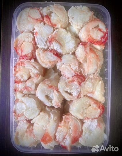 Мясо краба первая фаланга салат