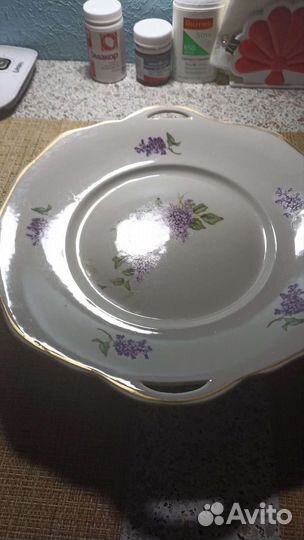 Тарелка для сервировки Сирень Дулево