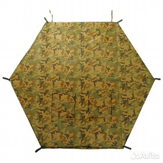 Пол для зимней палатки, шестиугольник, 180 х 180 с