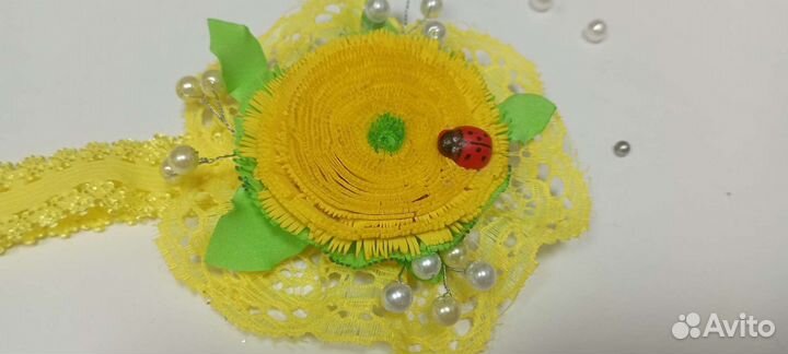 Детская резиночка ручной работы