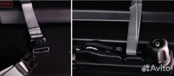 Автобокс на крышу Inno New Shadow 16 черный 440л+П