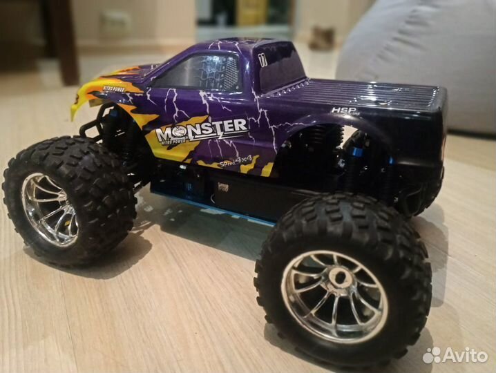 HSP 1.10 Двс радиоуправляемая машинка