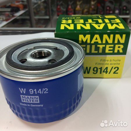 Масляный фильтр mann W914/2
